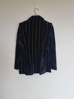Cue Limited Edition Velvet Gold Stripe Jacket
