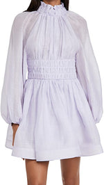Zimmermann Luminous Long Sleeve Mini